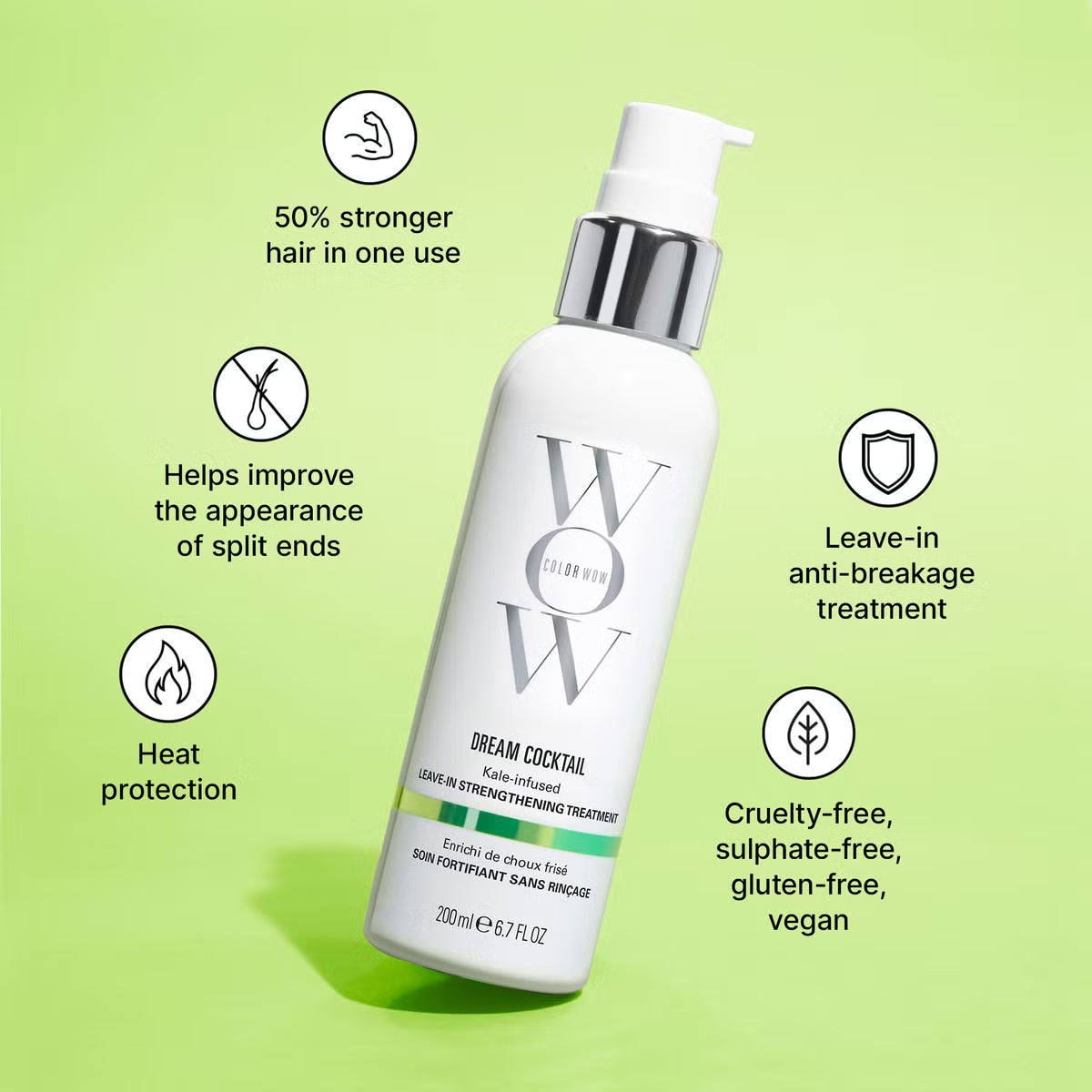 Color Wow Dream Cocktail - Kale Infused 200ml