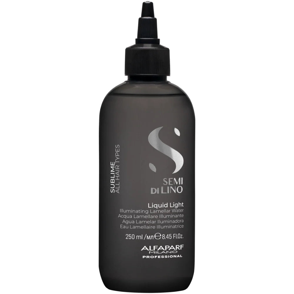 Alfaparf Milano Semi Di Lino Sublime Liquid Light Illuminating Lamellar Water 250ml